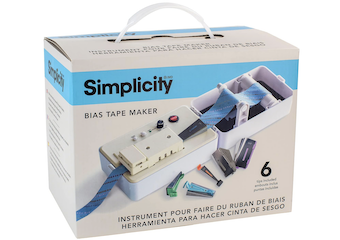 Simplicity 3881925US Sewing and Quilting Bias Tape Maker Tool